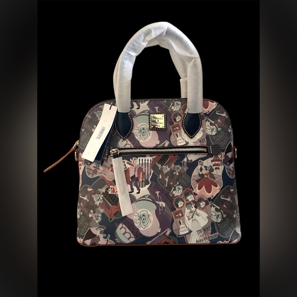 Dooney & Bourke Disney Haunted Mansion Satchel Dome Bag Shoulder